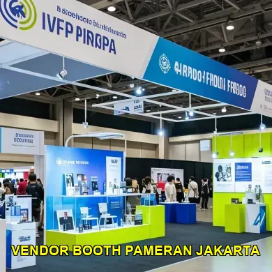 vendor booth pameran jakarta